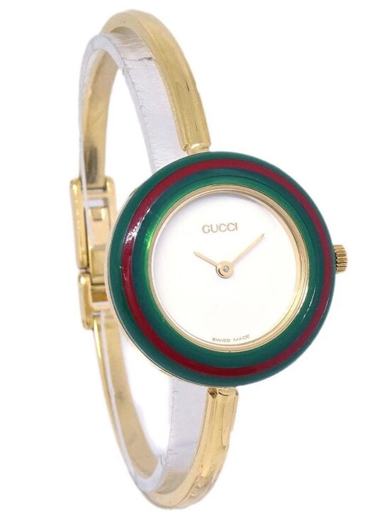 Gucci 11/12.2 Change Bezel Chameleon Quartz Watch SS 196559 main image 8